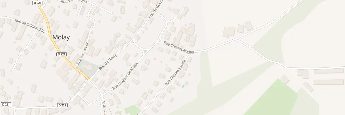 Plan du 6 Rue Charles Nodier à Molay