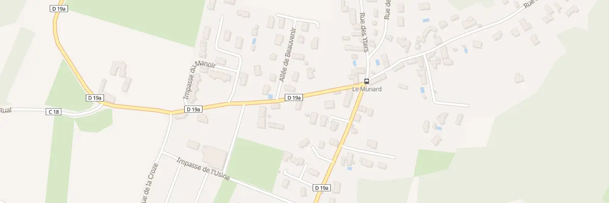 Plan du 105 Rue de Beauvenir à Vignieu