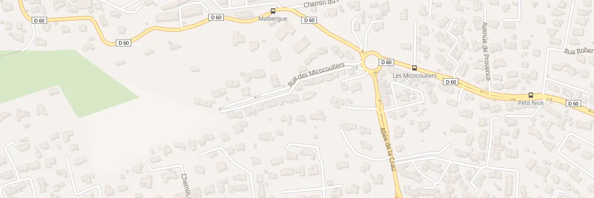 Plan du 13 Rue des Micocouliers à Bouc-Bel-Air