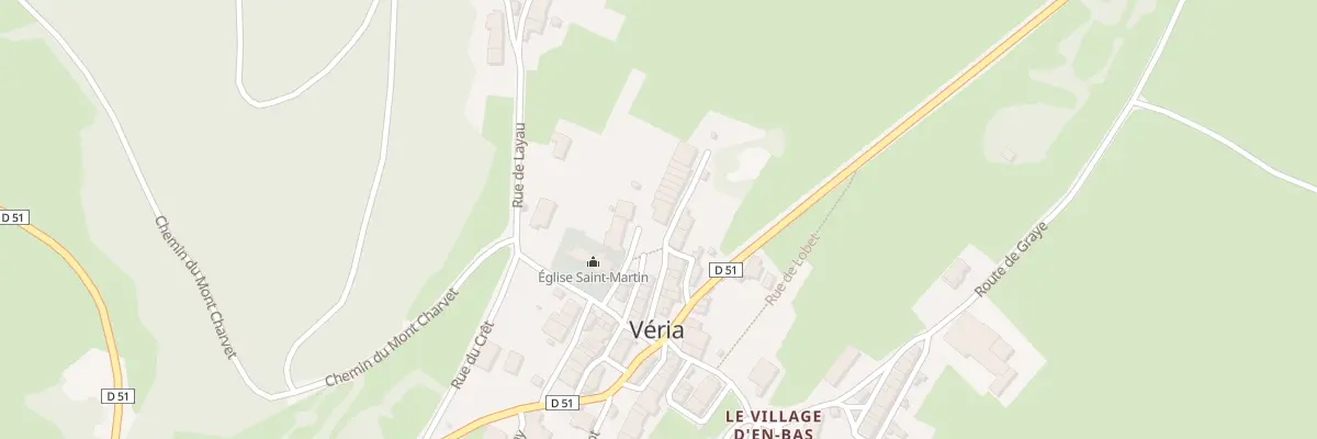Plan du 85 Rue de Chassagne à Véria