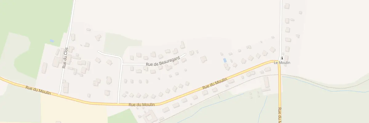 Plan du 16 Rue de Beauregard à Damparis