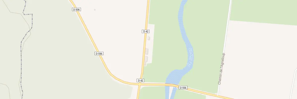 Plan du 2632 Rte de Chavannes à Simandre-sur-Suran