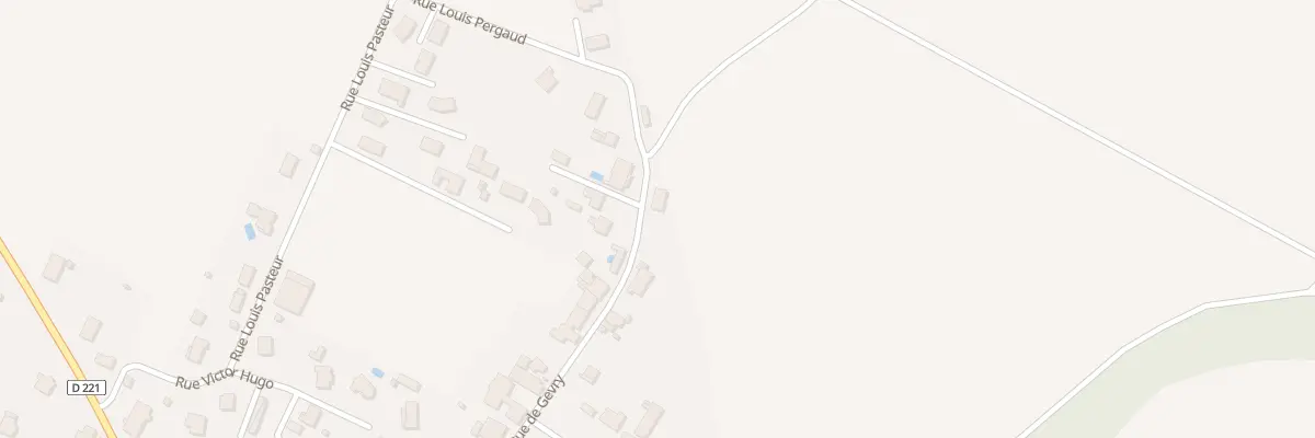 Plan du 10 Rue de Gevry à Molay