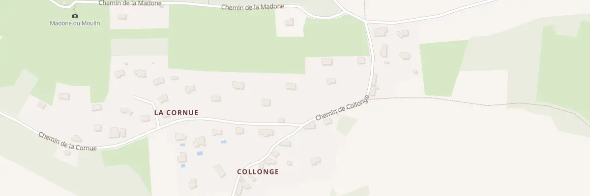 Plan du 654 Che de la Cornue à Sermérieu
