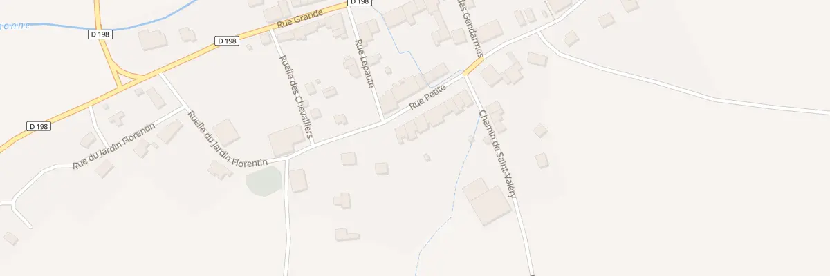 Plan du 19 Rue Petite à Thonne-la-Long