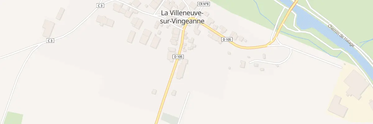 Plan du 11 Rue du Chene (Villeneuve) à Montigny-Mornay-Villeneuve-sur-Vingeanne