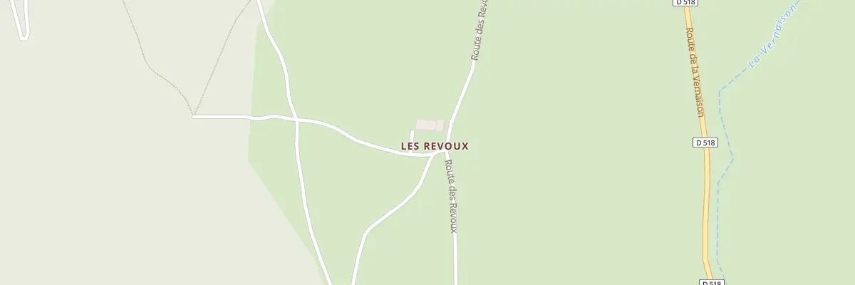 Plan du 1510C Rte des Revoux à Saint-Agnan-en-Vercors