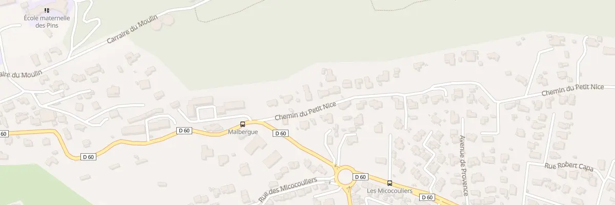 Plan du 5838 Che du Petit Nice à Bouc-Bel-Air