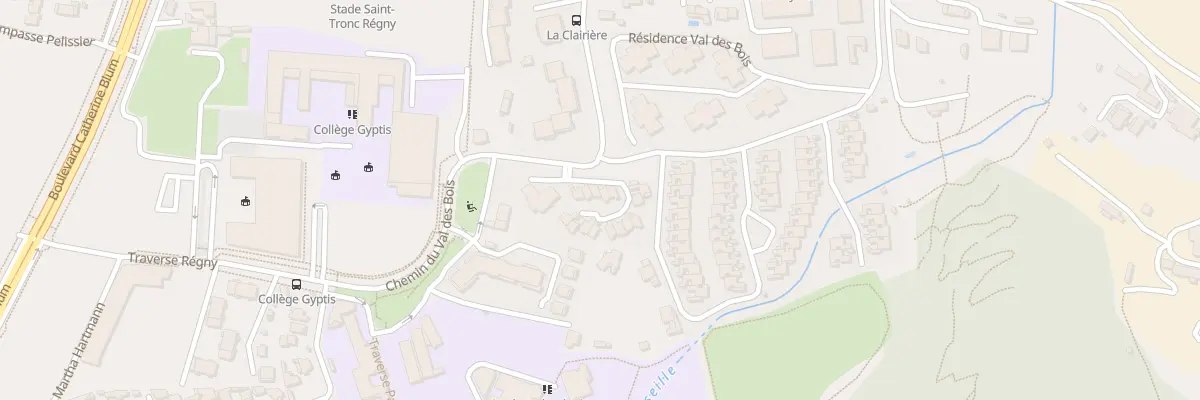 Plan du 9112 Che du Val des Bois à Marseille 9e Arrondissement