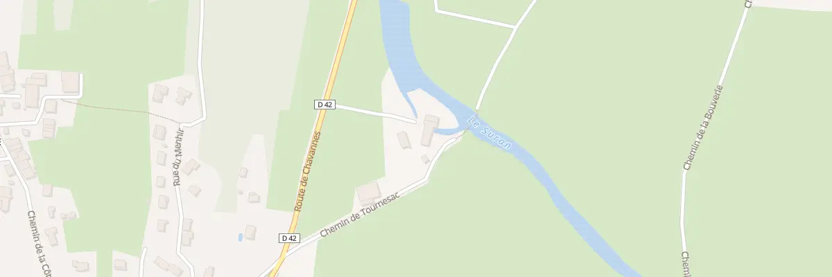 Plan du 1390 Rte de Chavannes à Simandre-sur-Suran