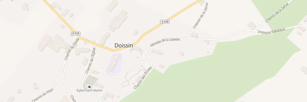 Plan du 24 Che des Ecoles à Sainte-Blandine