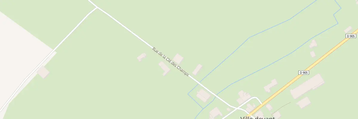 Plan du 4 Rue de la Clé des Champs à Ville-devant-Chaumont