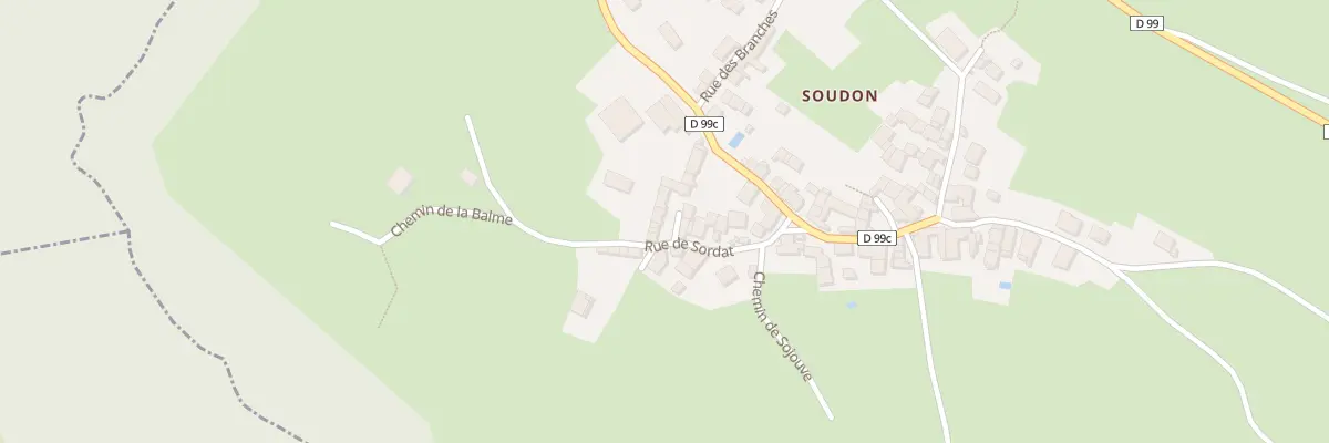 Plan du 5074 Soudon à Souclin