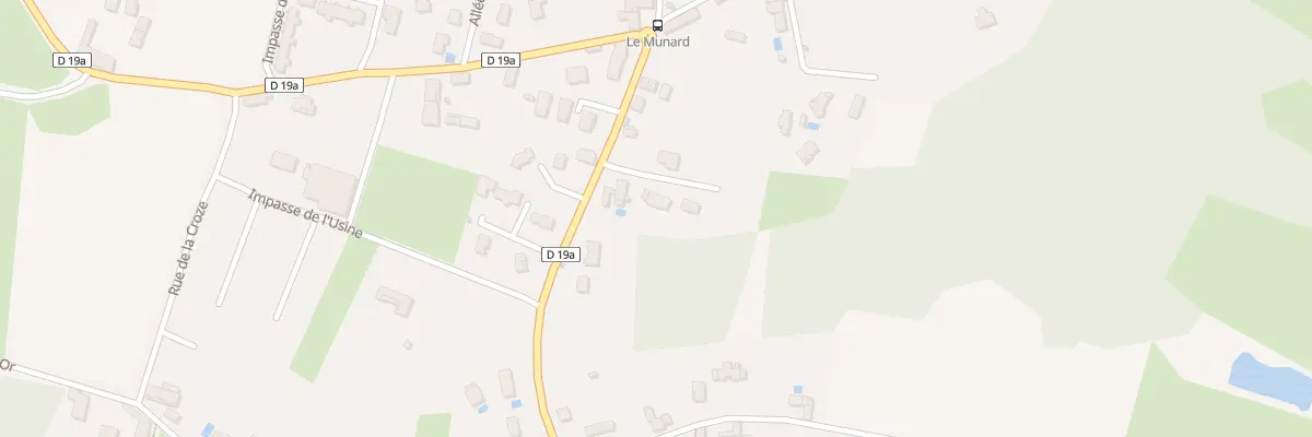 Plan du 190A Rue du Munard à Vignieu