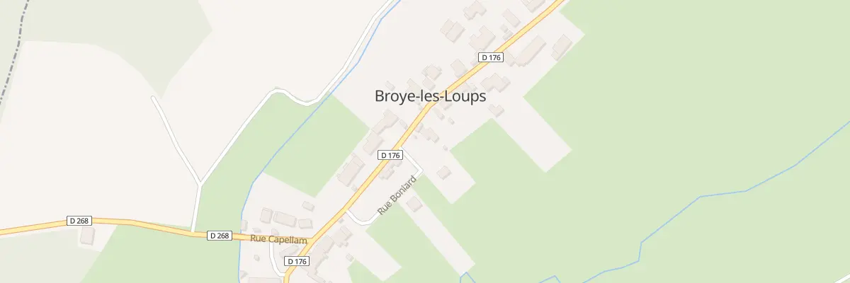 Plan du 22 Rue Dame Jeanne à Broye-les-Loups-et-Verfontaine