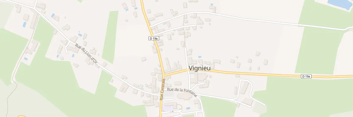 Plan du 43 Rue de la Rochetière à Vignieu