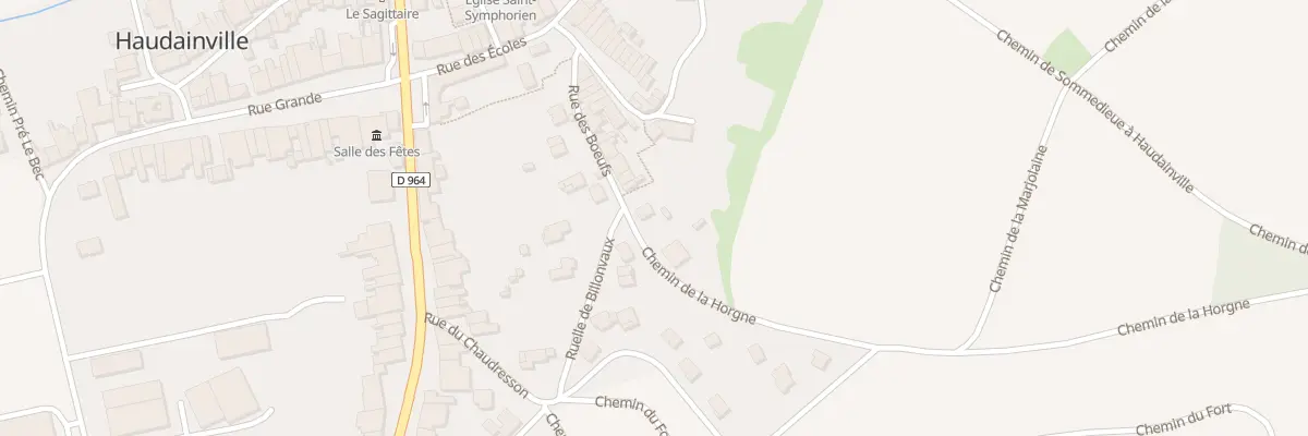 Plan du 21 Rue des Boeufs à Haudainville