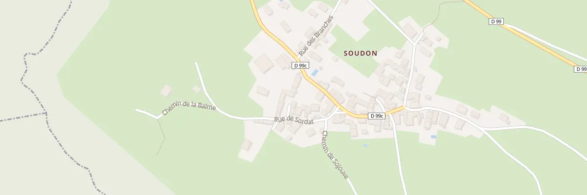 Plan du 5073 Soudon à Souclin