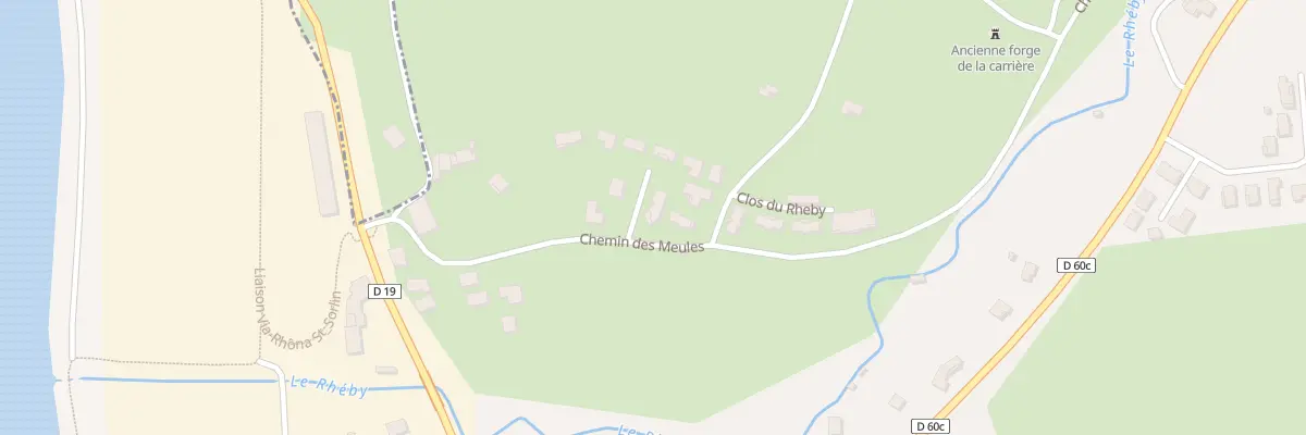 Plan du 40 Lot le Mollarion à Villebois