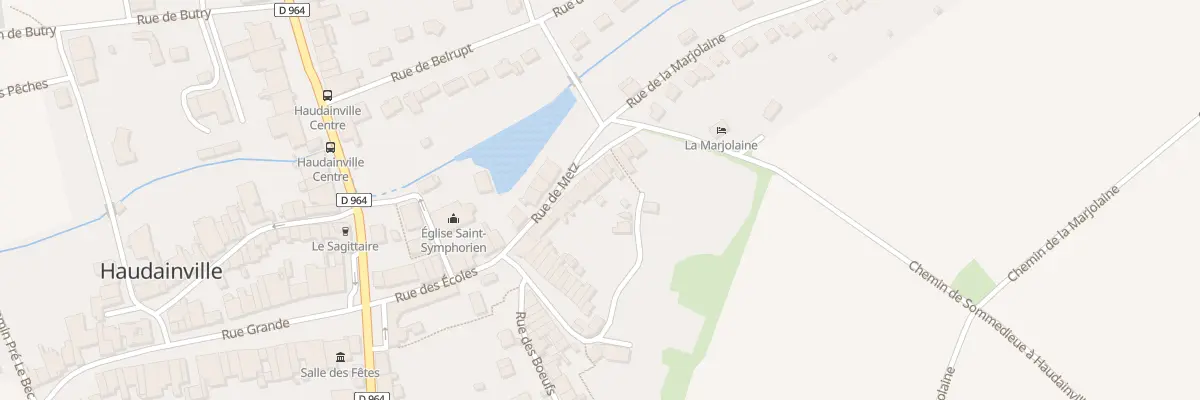 Plan du 8 Rue de Metz à Haudainville