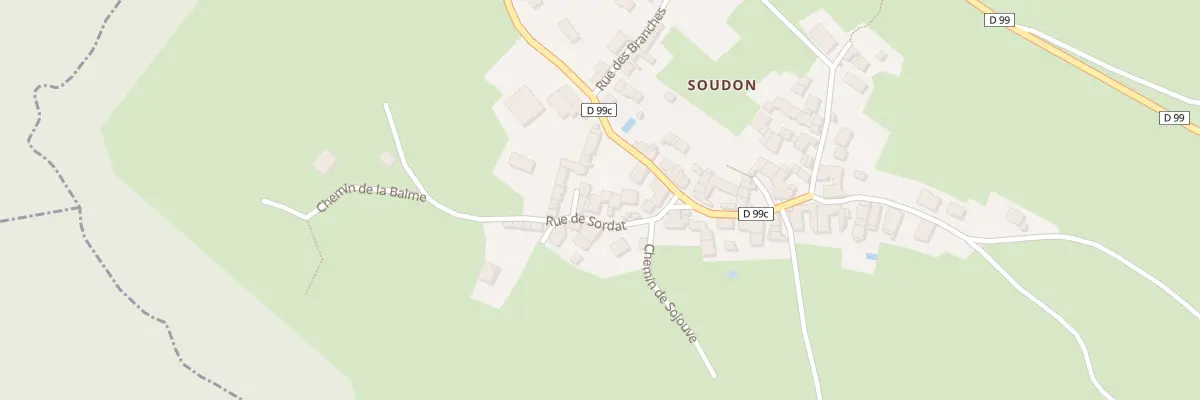 Plan du 5079 Soudon à Souclin