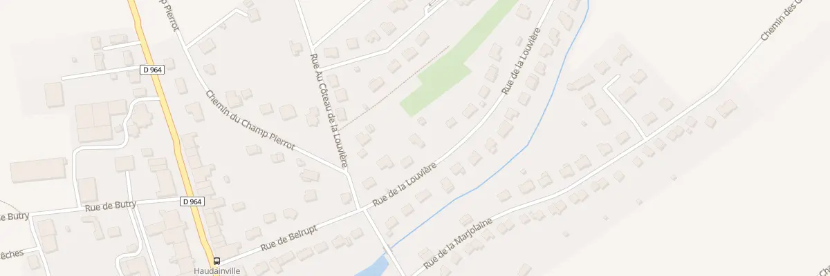 Plan du 7 Rue de la Louvière à Haudainville