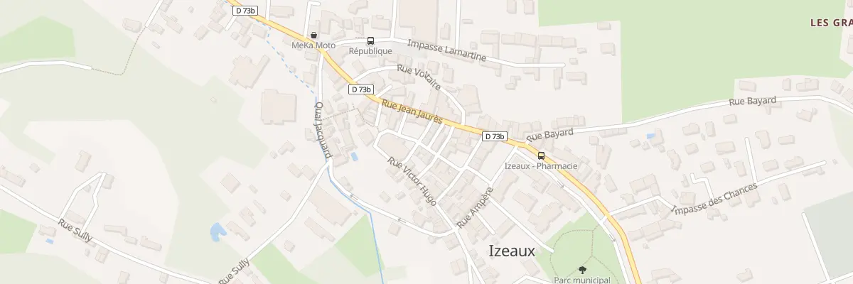 Plan du 8 Rue Louis Lachenal à Izeaux