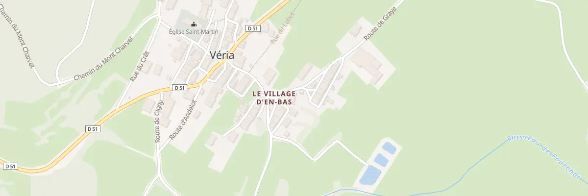 Plan du 20 Rte de Graye à Véria