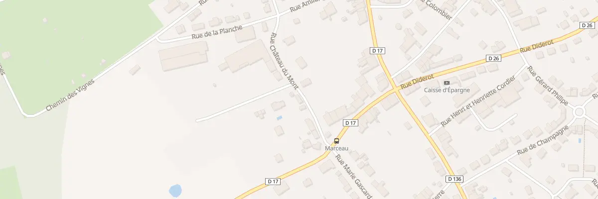 Plan du 26 Rue Château du Mont à Chalindrey