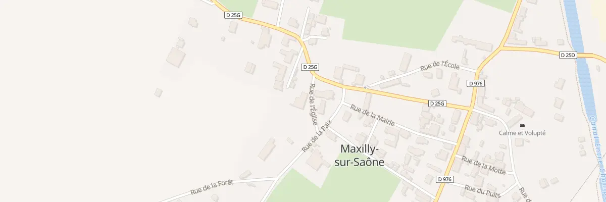 Plan du 4 Rue de l’Eglise à Maxilly-sur-Saône