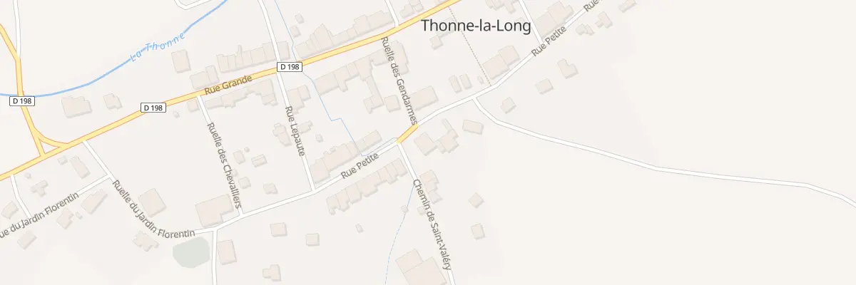 Plan du 9 Rue Petite à Thonne-la-Long
