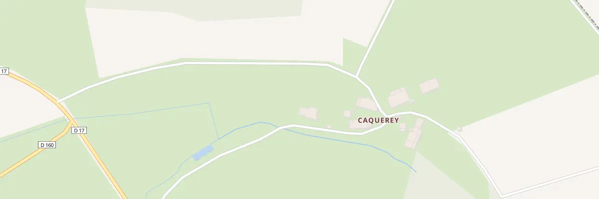 Plan du 6 Caquerey à Palaiseul