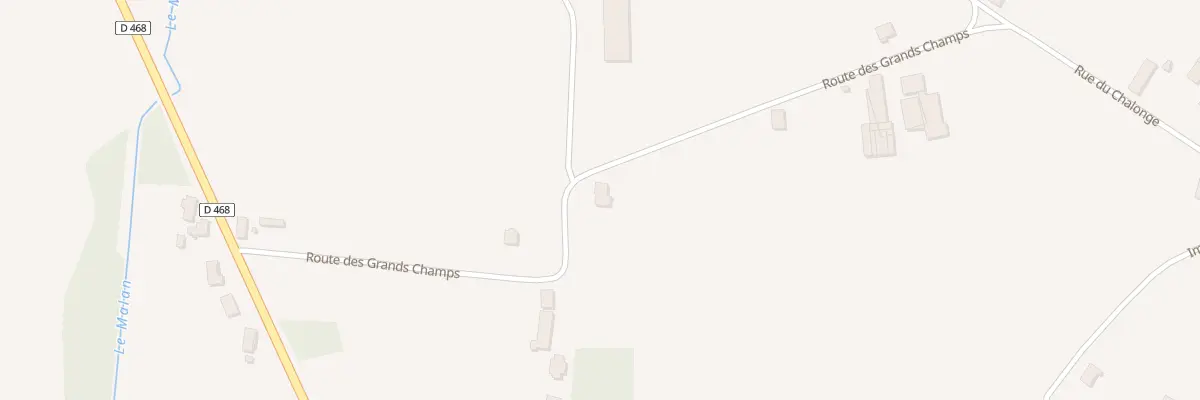 Plan du 4 Rue des Grands Champs aux Essards-Taignevaux