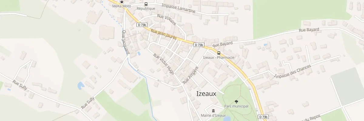 Plan du 4 Rue Barnave à Izeaux