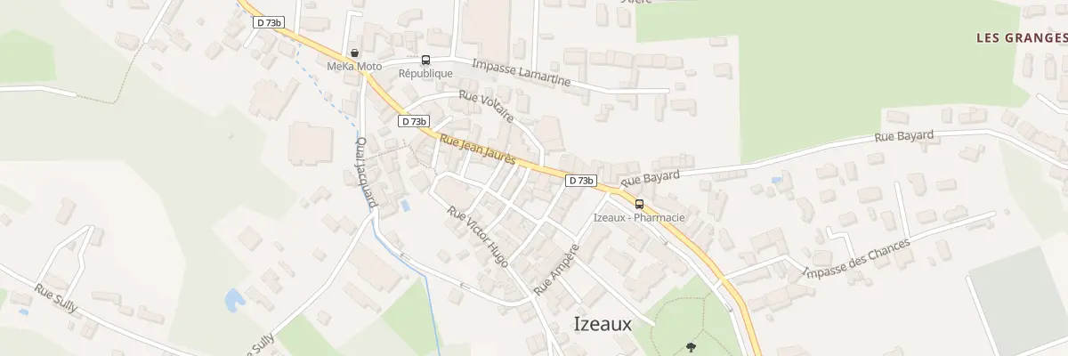 Plan du 1 Rue de la Paix à Izeaux