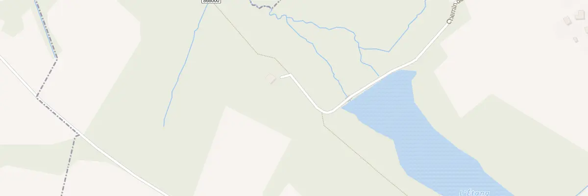Plan du 5085 Creux Rouge à Gatey