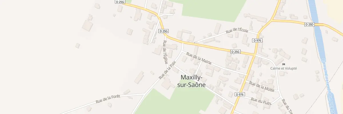 Plan du 1 Rue de l’Eglise à Maxilly-sur-Saône