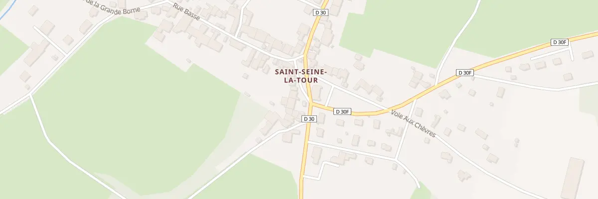 Plan du 2B Rue de Rosiere à Saint-Seine-sur-Vingeanne