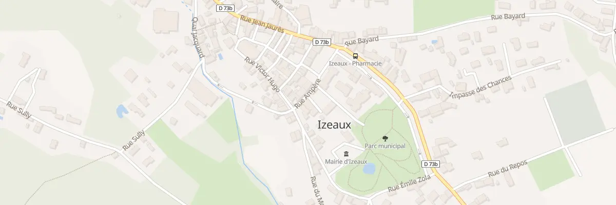 Plan du 7 Rue Ampère à Izeaux