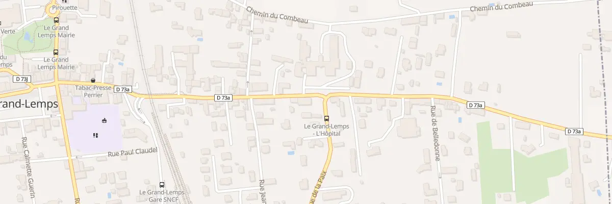 Plan du 266 Rte de Chartreuse au Grand-Lemps