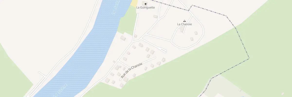 Plan du 36 Rue de la Chanois à Pontailler-sur-Saône