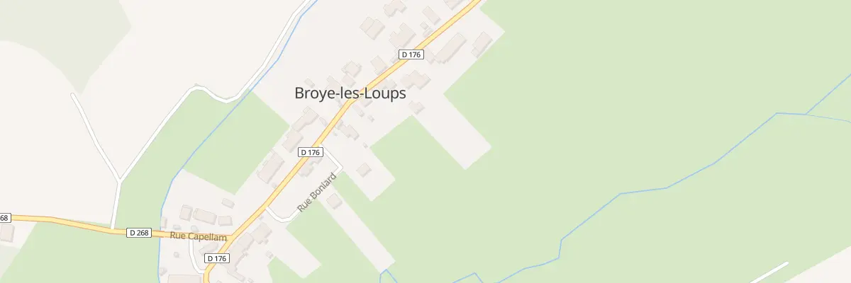 Plan du 28 Rue Dame Jeanne à Broye-les-Loups-et-Verfontaine