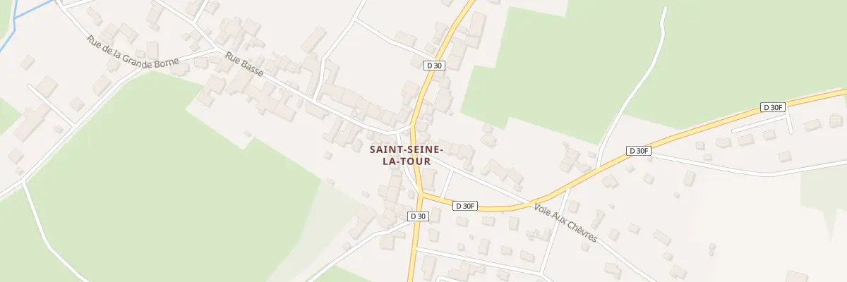 Plan du 27 Rue Haute du Chanoy à Saint-Seine-sur-Vingeanne