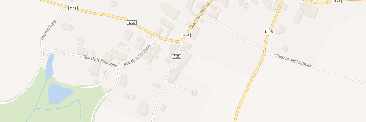 Plan du 1 Che de Saint-Maurice à Orain