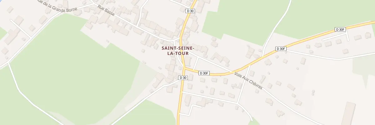 Plan du 1 Rue de Rosiere à Saint-Seine-sur-Vingeanne