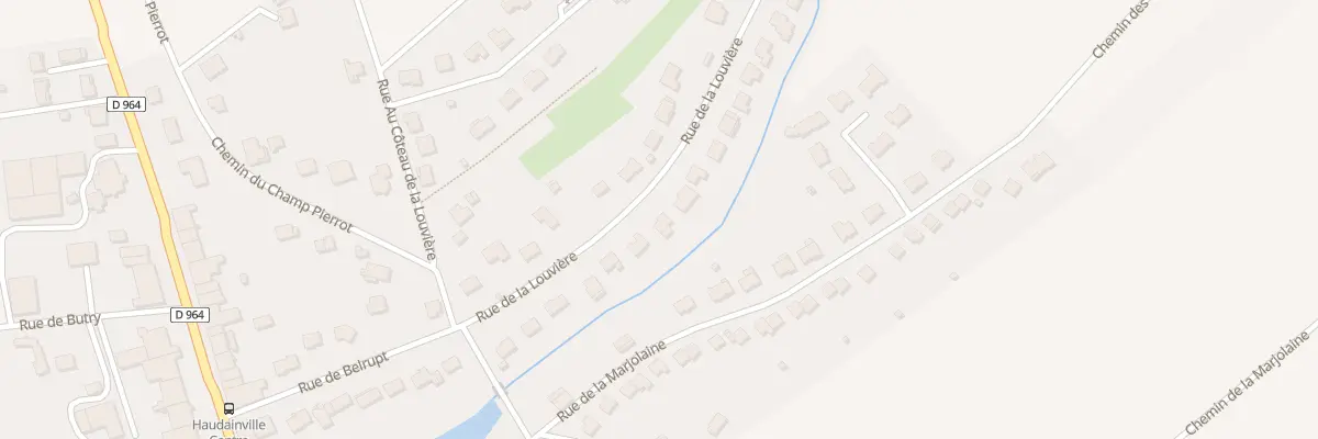 Plan du 14 Rue de la Louvière à Haudainville