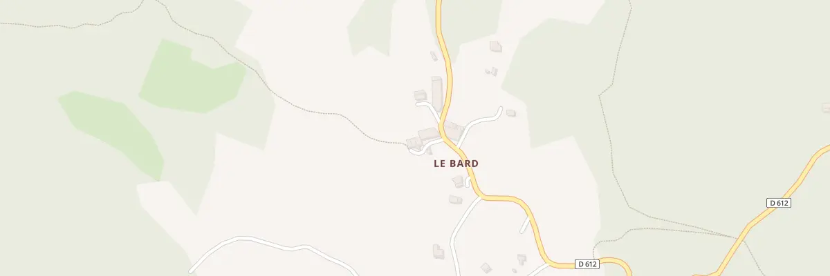 Plan du 2029 Rte du Bois de l’Allier à Saint-Martin-en-Vercors