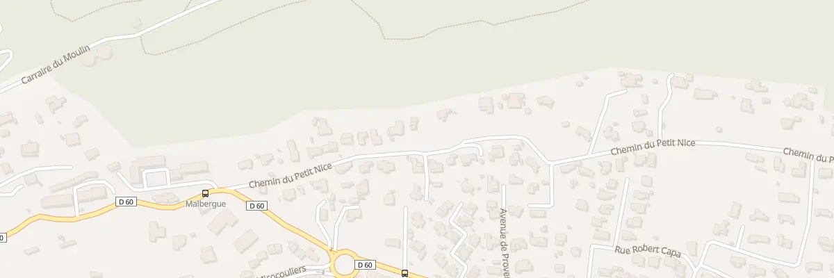 Plan du 249 Che du Petit Nice à Bouc-Bel-Air