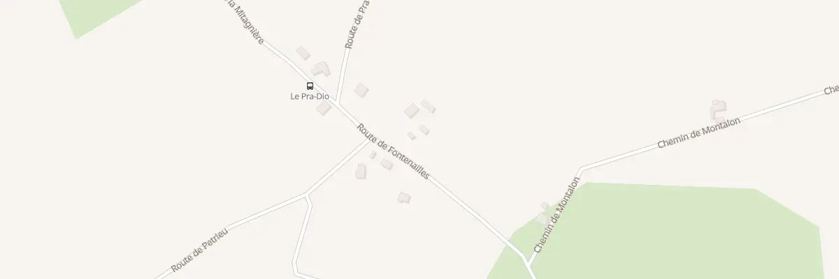 Plan du 9 Rte de Fontenailles à Rochetoirin