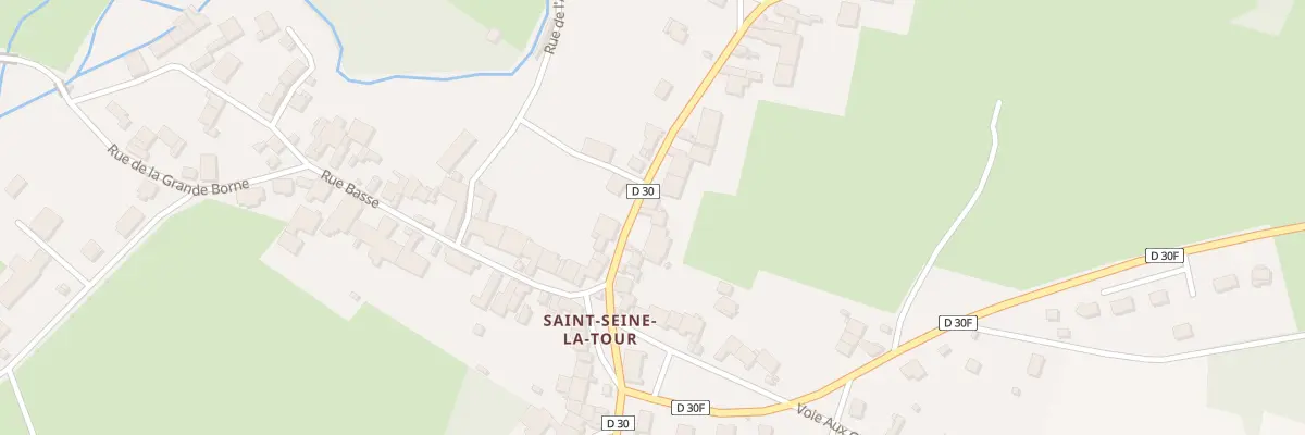 Plan du 19 Rue Haute du Chanoy à Saint-Seine-sur-Vingeanne